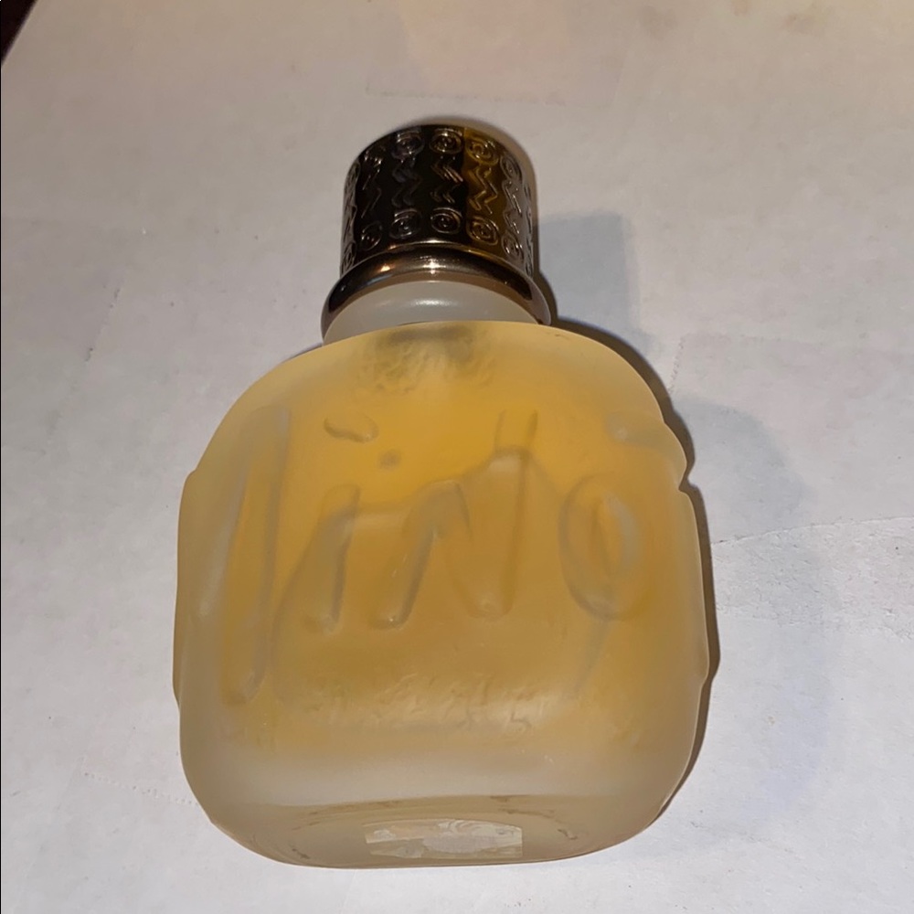 COPY - Golden Yellow Cologne with Curved Bottle